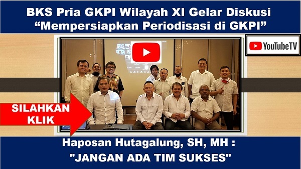 Periodisasi di GKPI, Haposan Hutagalung: Jangan Ada Tim Sukses