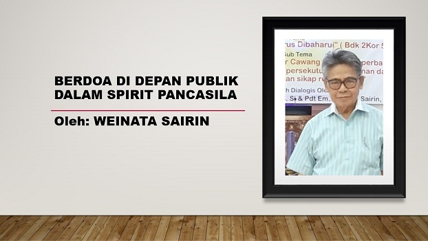 BERDOA DI DEPAN PUBLIK DALAM SPIRIT PANCASILA