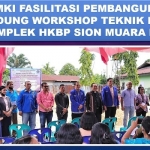 GAMKI Fasilitasi Pembangunan Gedung Workshop di Komplek HKBP Sion Muara Fajar