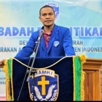 Ketua DPD GAMKI Provinsi Papua, Dominggus B Stanley Noya