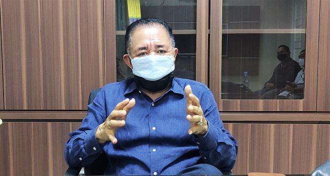 Ketua Umum Majelis Pusat (MP) Sinode Gereja Pantekosta di Indonesia (GPdI), Pendeta Dr Jhonny Weol MM, MTh